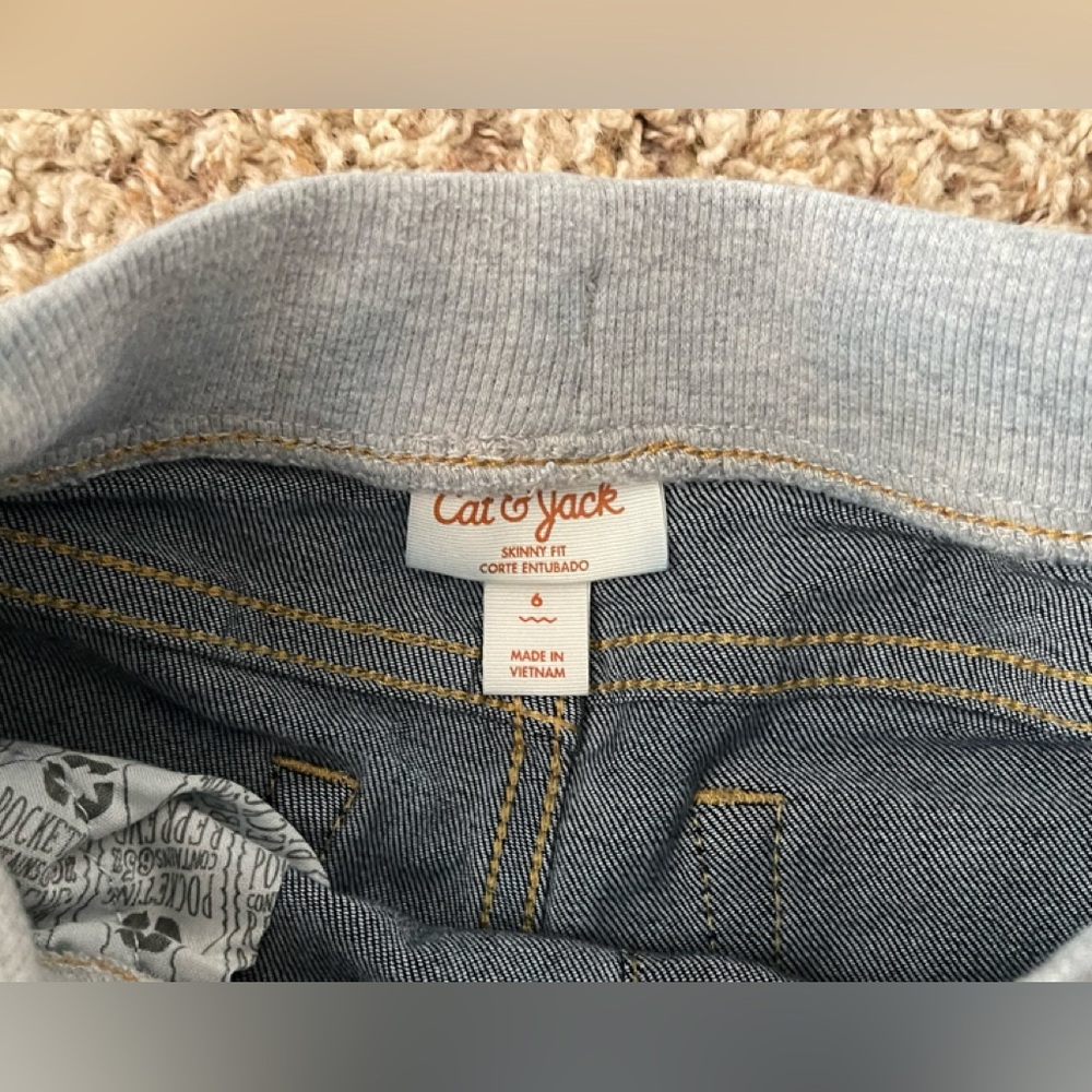 Cat & Jack Drawstring Jeans - Picture 4 of 5